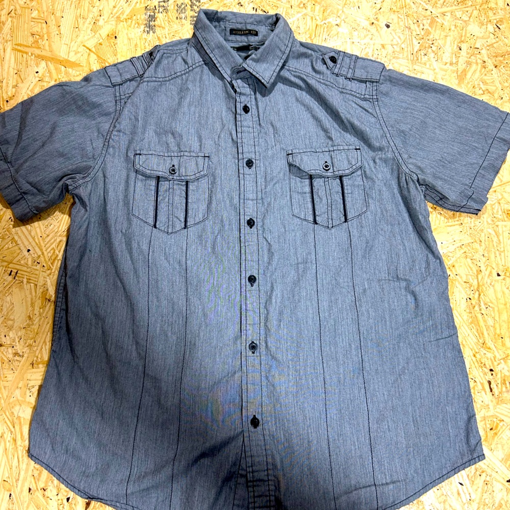 Helix Athletic Fit Casual Button Down